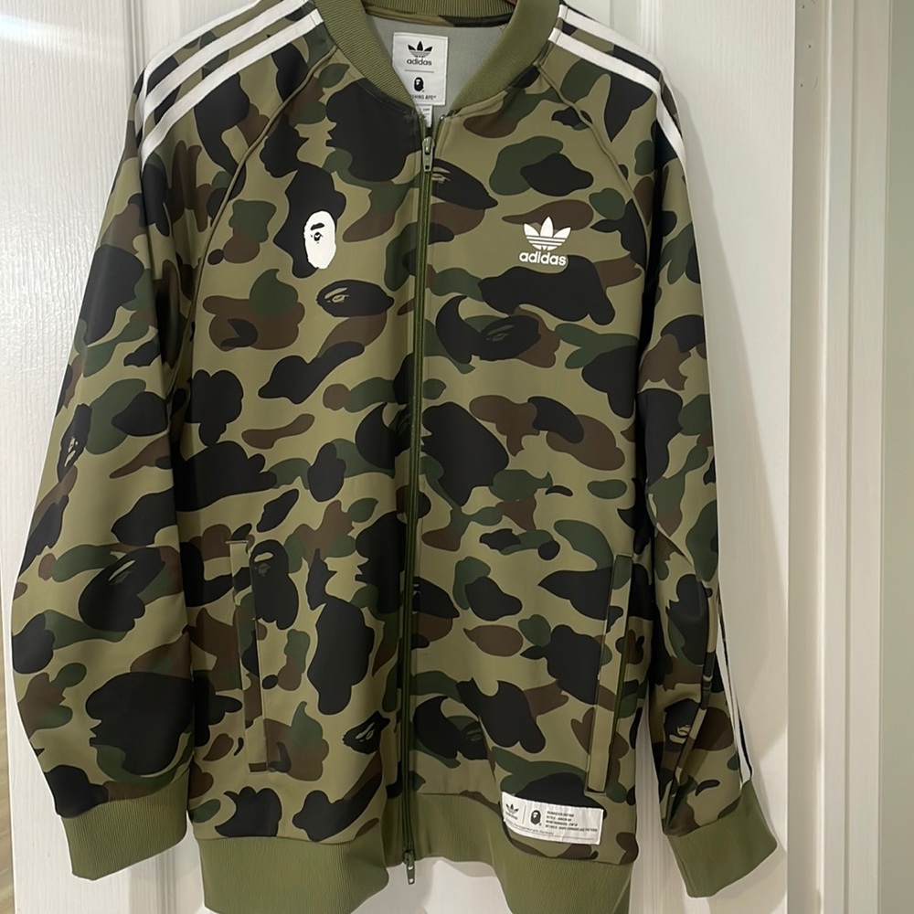 A Bathing Ape & Adidas jacket